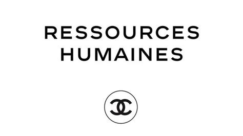 chanel direction des ressources humaines|chanel poste à faire.